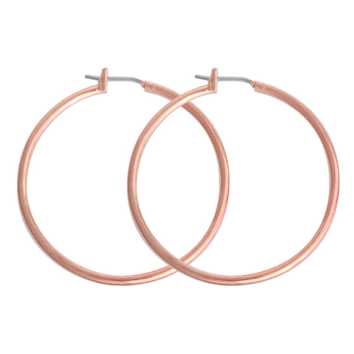 Studex Just Hoops 28Mm Hoop Earring Rose Gold 1 Pair