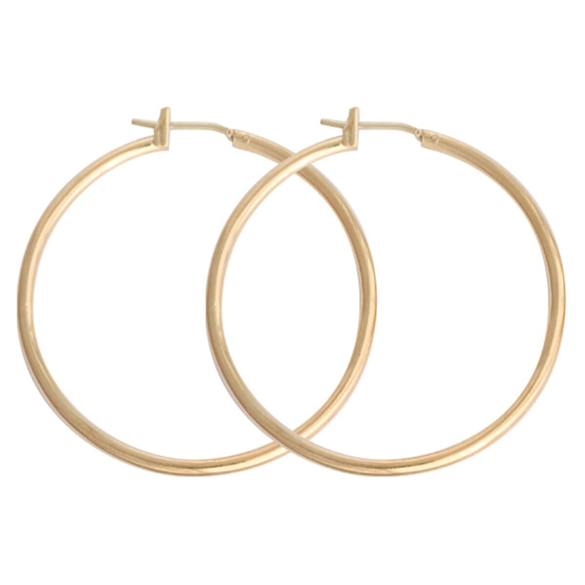 Studex Just Hoops 28Mm Hoop Earring Gold Plated 1 Pair