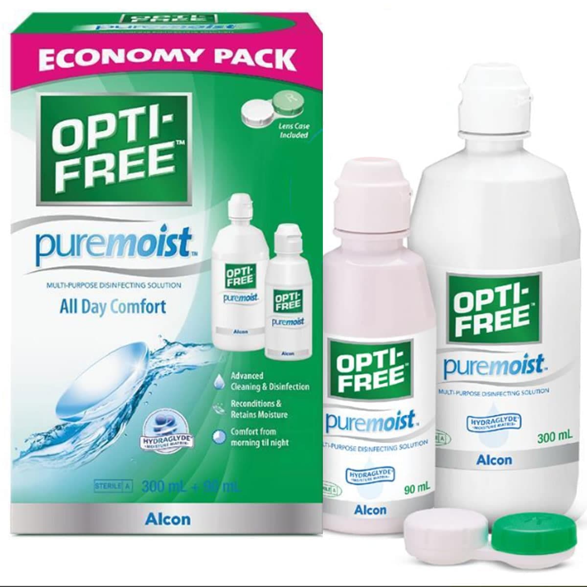 Thumbnail Opti-Free Puremoist Economy Pack 300Ml + 90Ml