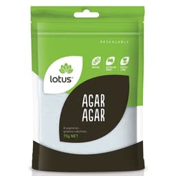 Lotus Agar Agar Powder 75G