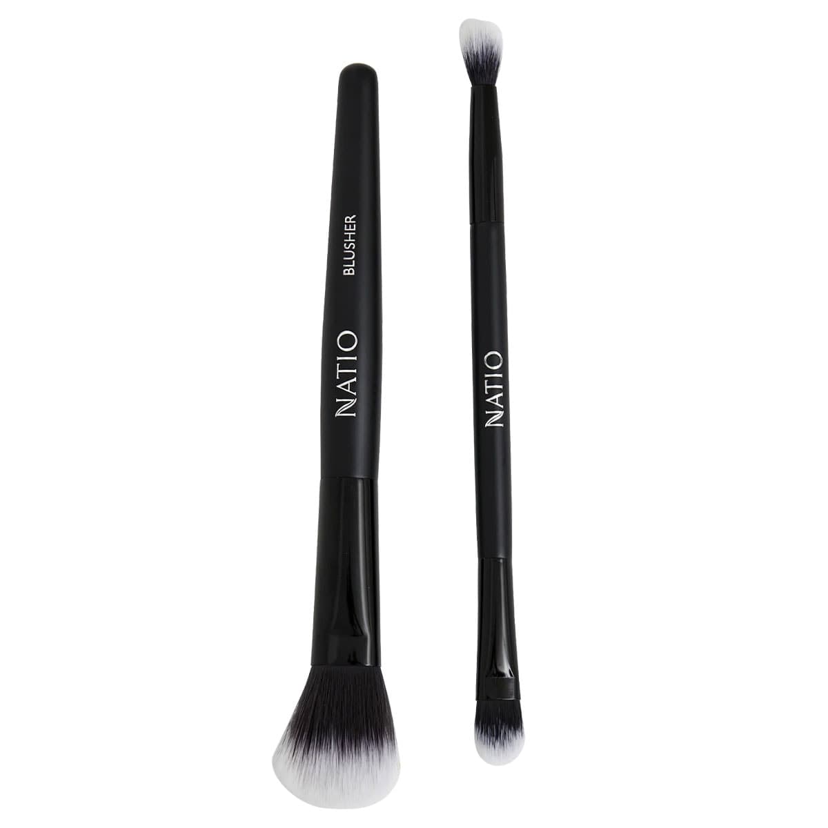 Thumbnail Natio Eyeshadow & Blusher Brush Duo