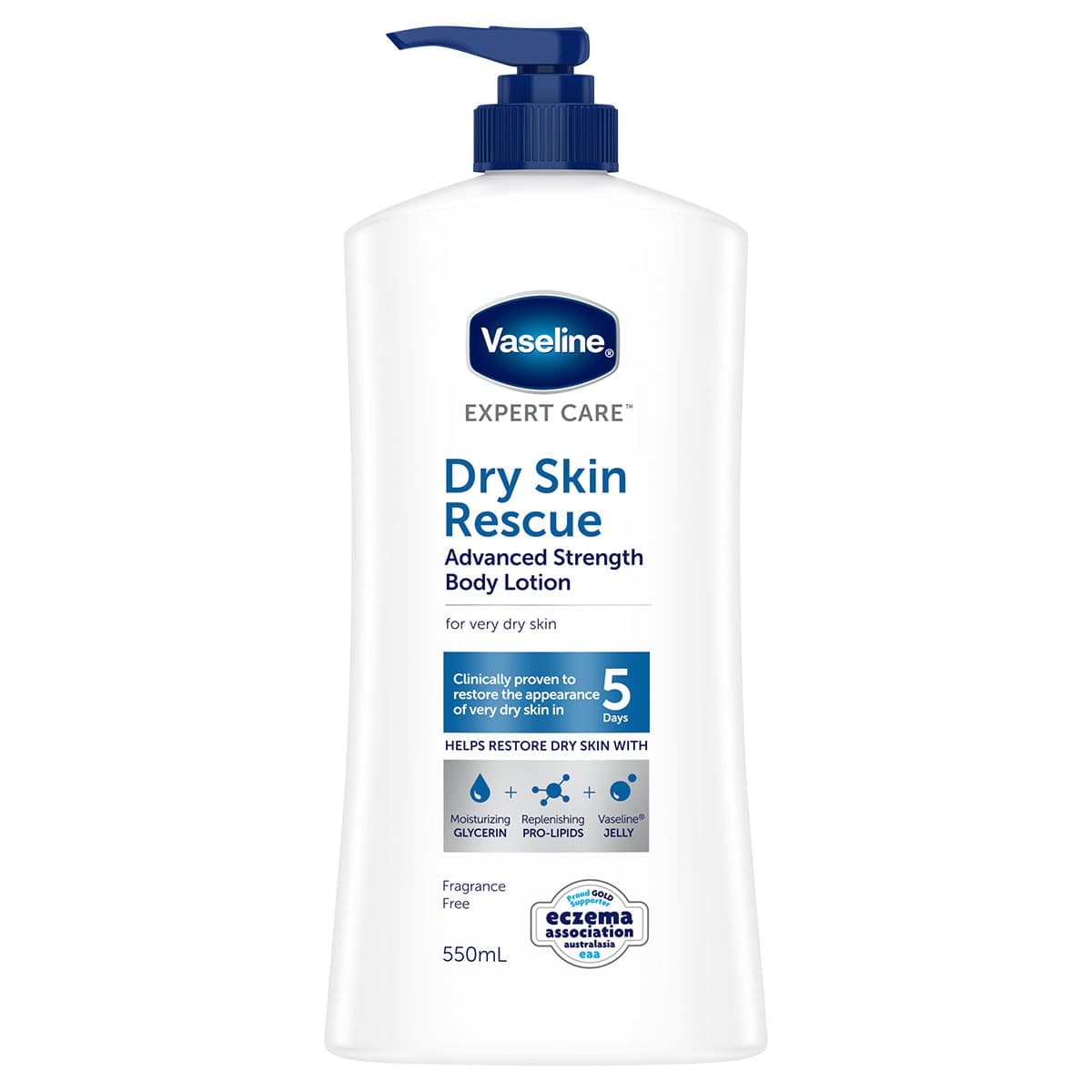 Vaseline Expert Care Dy Skin Rescue Advanced Strength Body Lotion 550Ml