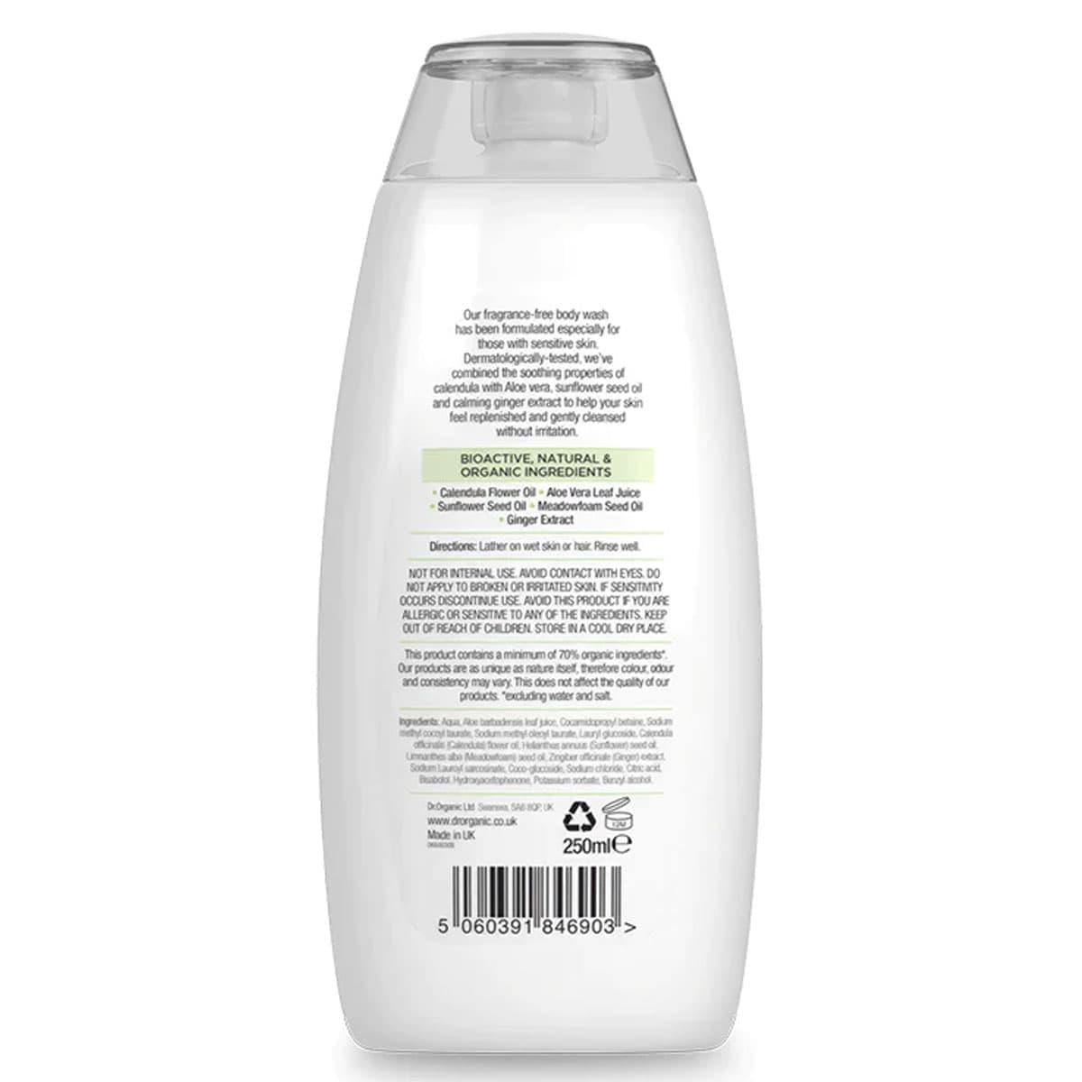 Thumbnail Dr Organic Calendula Body Wash 250Ml