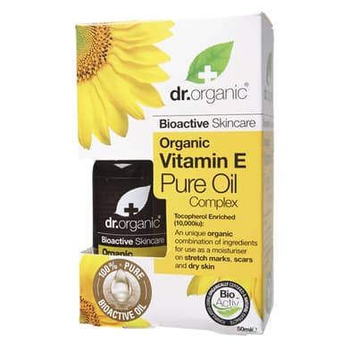 Dr Organic Vitamin E Pure Oil 50Ml