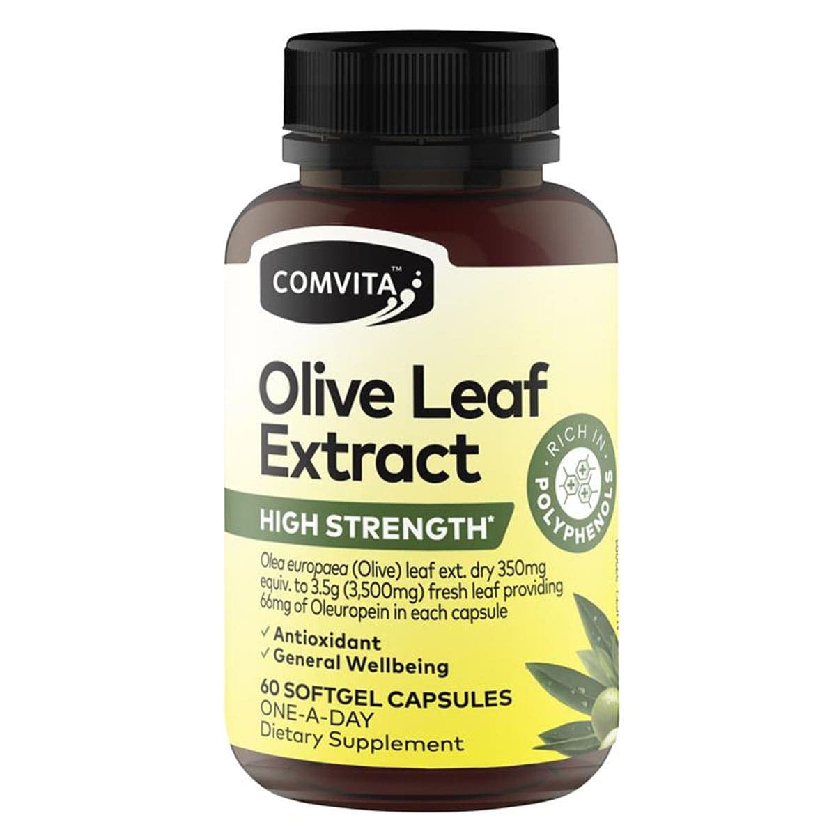 Thumbnail Comvita Olive Leaf Extract High Strength 60 Capsules