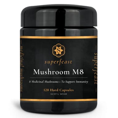 Superfeast Mushroom M8 120 Capsules