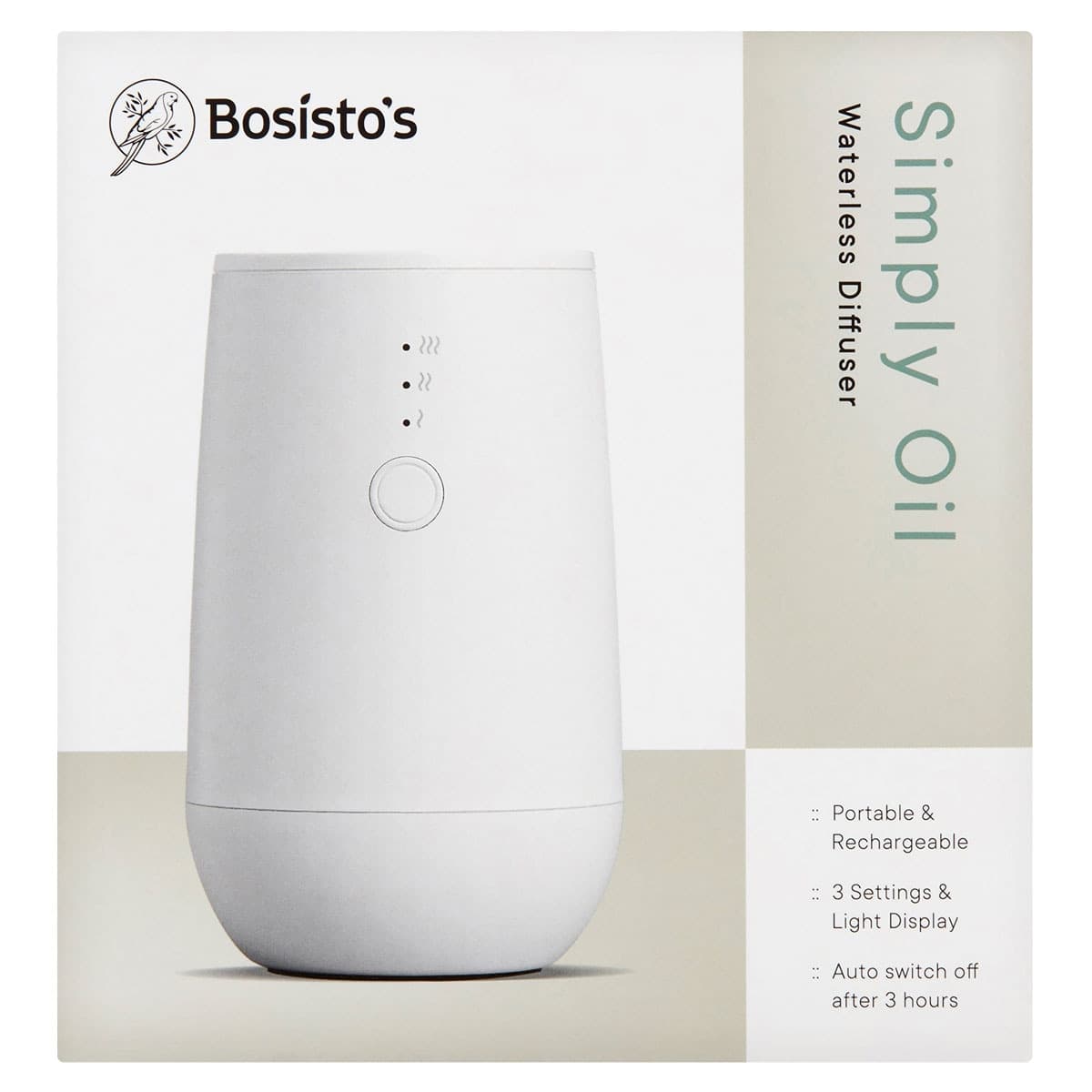 Bosistos Simply Oil Waterless Diffuser