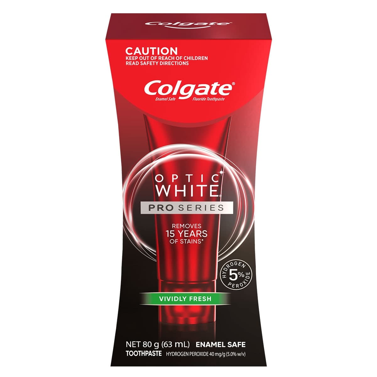 Colgate Optic White Pro Series Vividly Fresh Whitening Toothpaste 80G