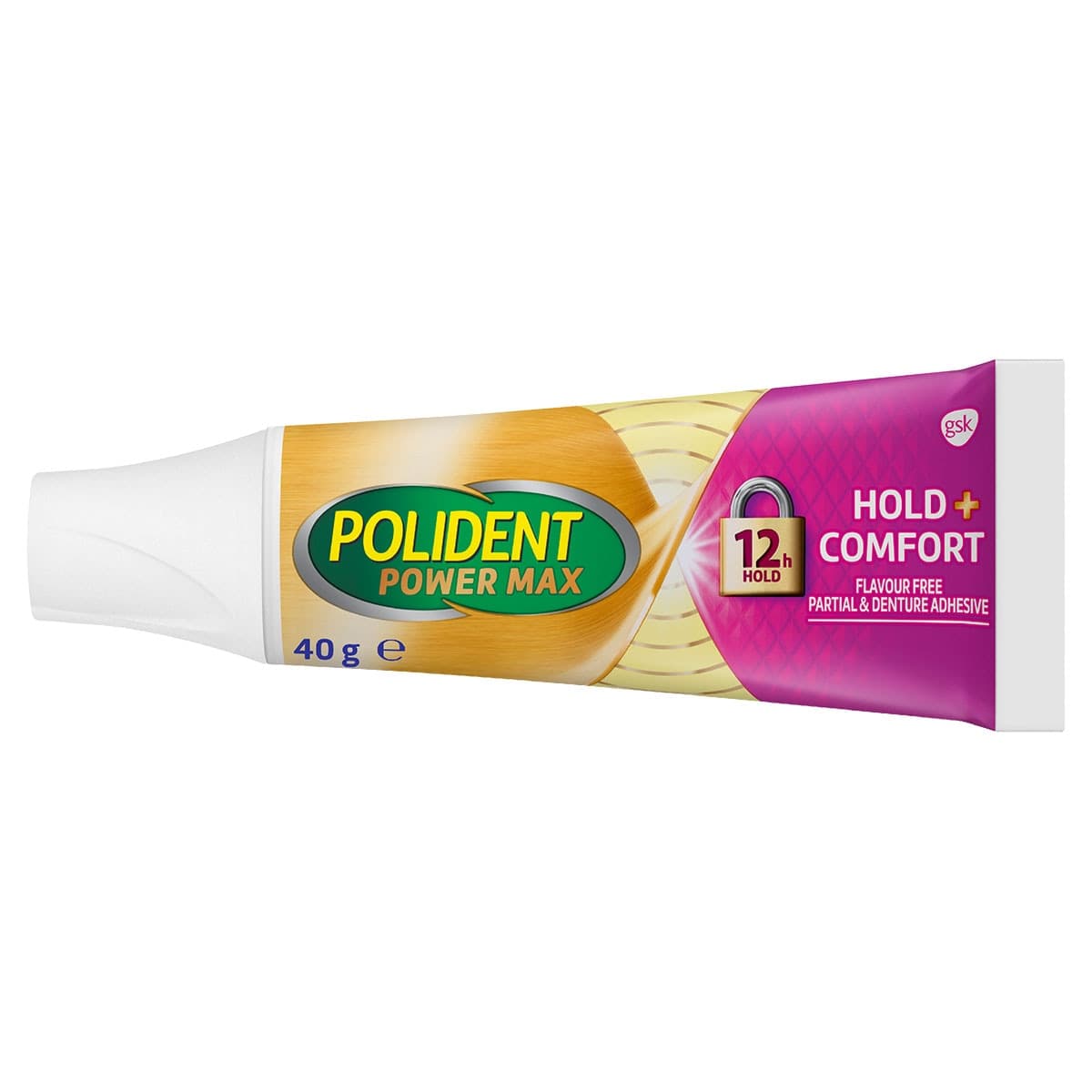 Thumbnail Polident Power Max Hold+Comfort Denture Adhesive 40G