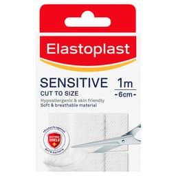 Elastoplast Sensitive Hypoallergenic Dressing 6Cm X 1M (Cut To Size) 1 Pack