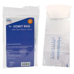 Safe Home Care Vomit Bag With Non Return Valve 5 Pack