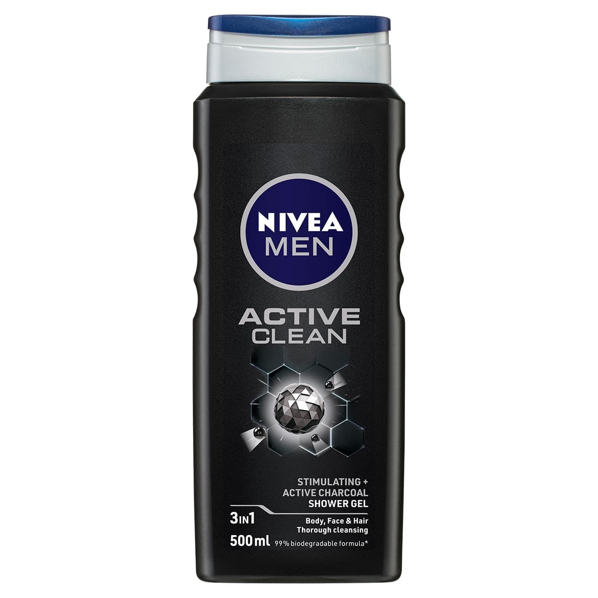 Nivea For Men Active Clean Shower Gel 500Ml