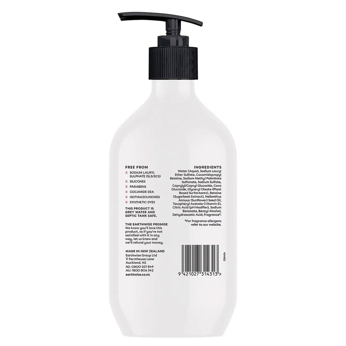 Thumbnail Earthwise Nourish Hand Wash Berry Blossom 450Ml