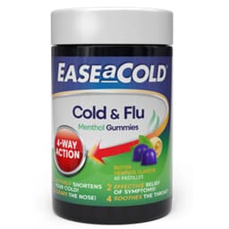 Ease A Cold Cold & Flu Gummies Menthol 40 Pack