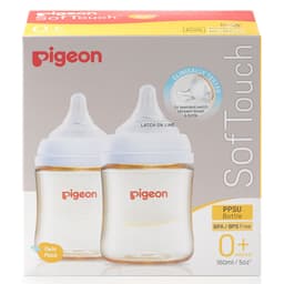 Pigeon Softouch Iii Ppsu Baby Bottle 2 X 160Ml