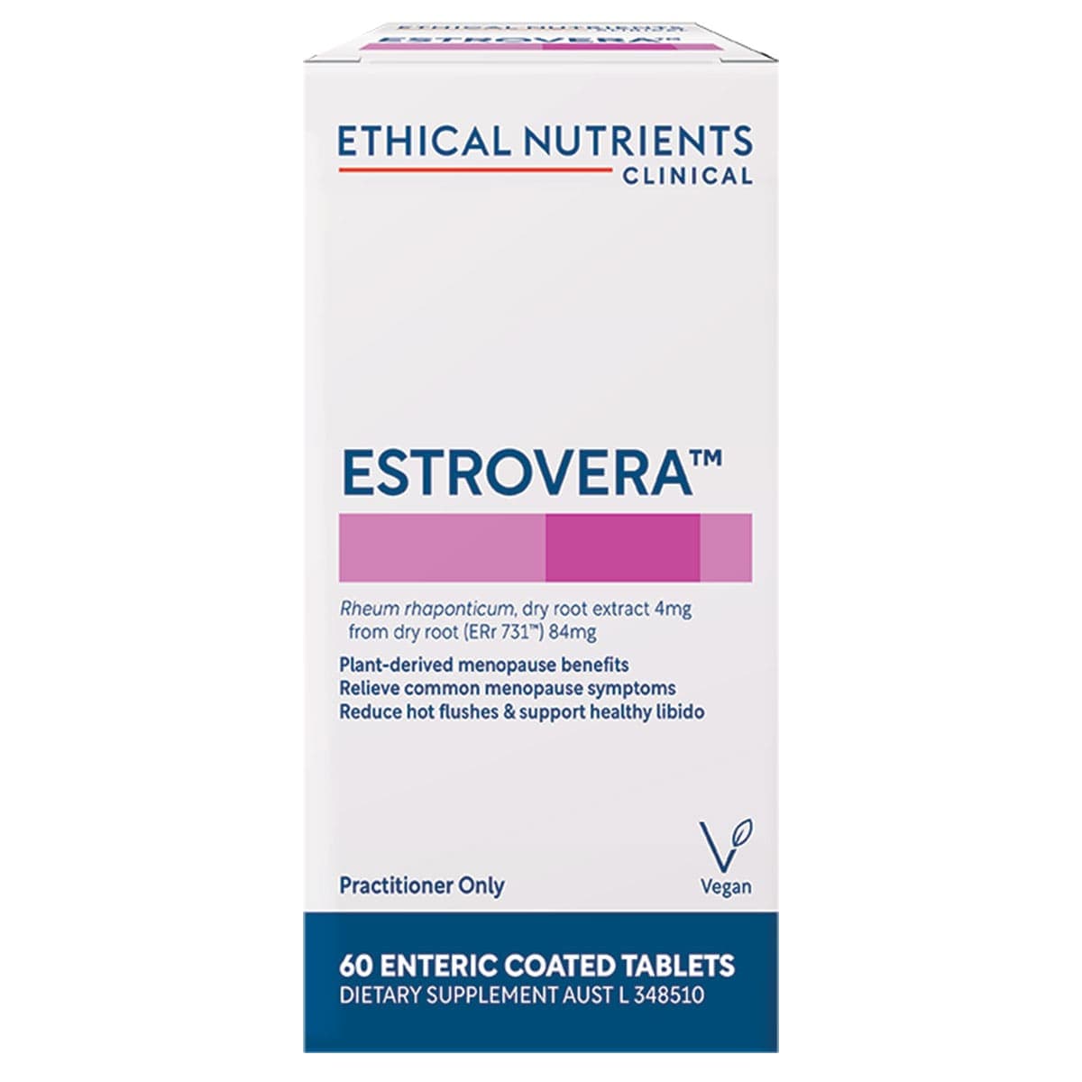 Ethical Nutrients Clinical Estrovera 60 Tablets