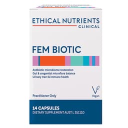 Ethical Nutrients Clinical Fem Biotic 14 Capsules