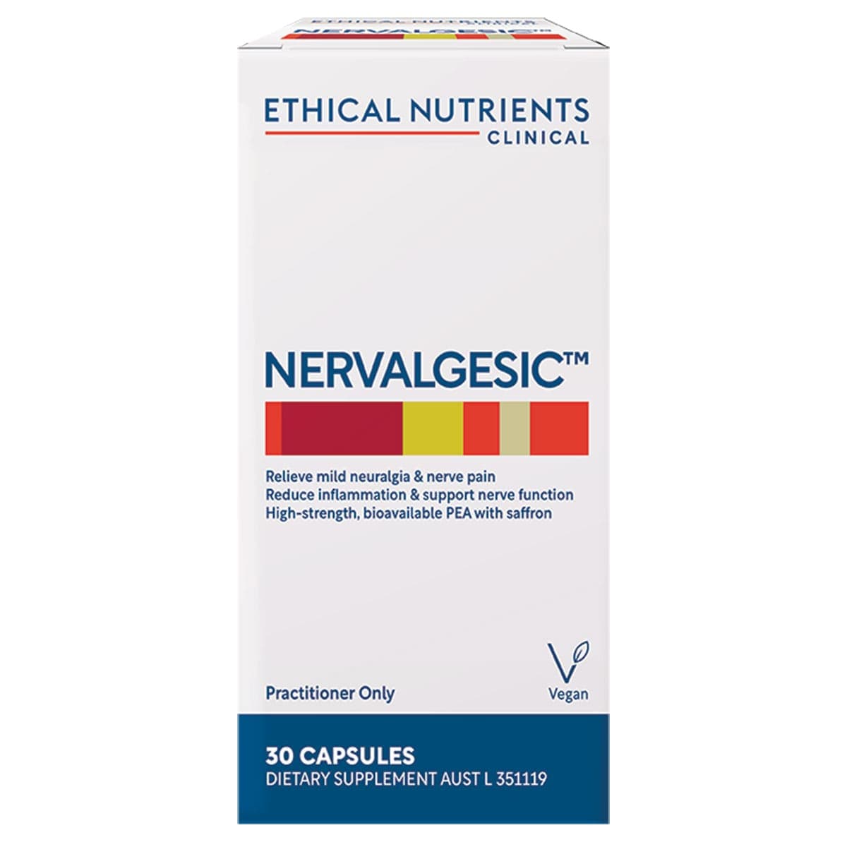 Ethical Nutrients Clinical Nervalgesic 30 Capsules