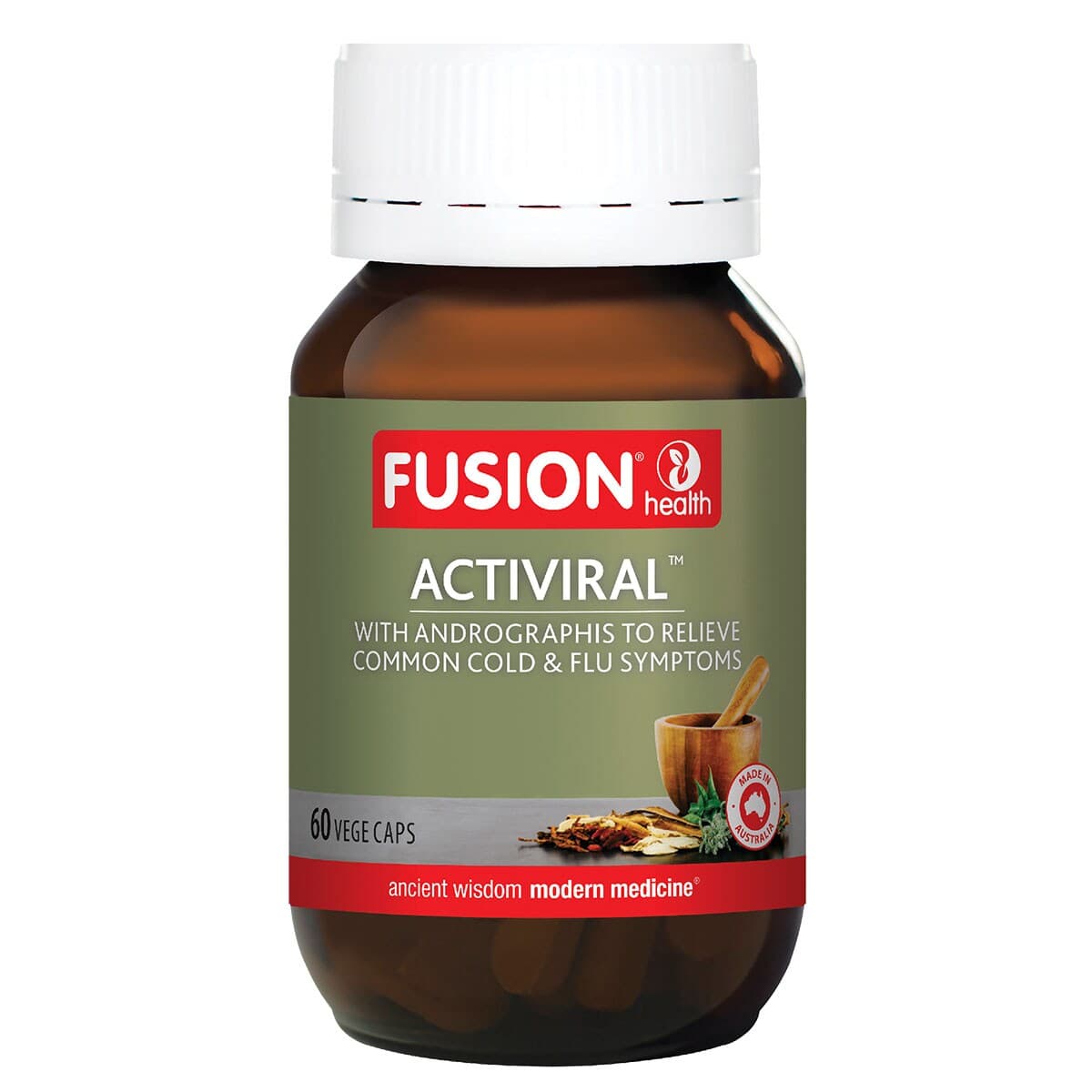 Fusion Health Activiral 60 Vegetarian Capsules