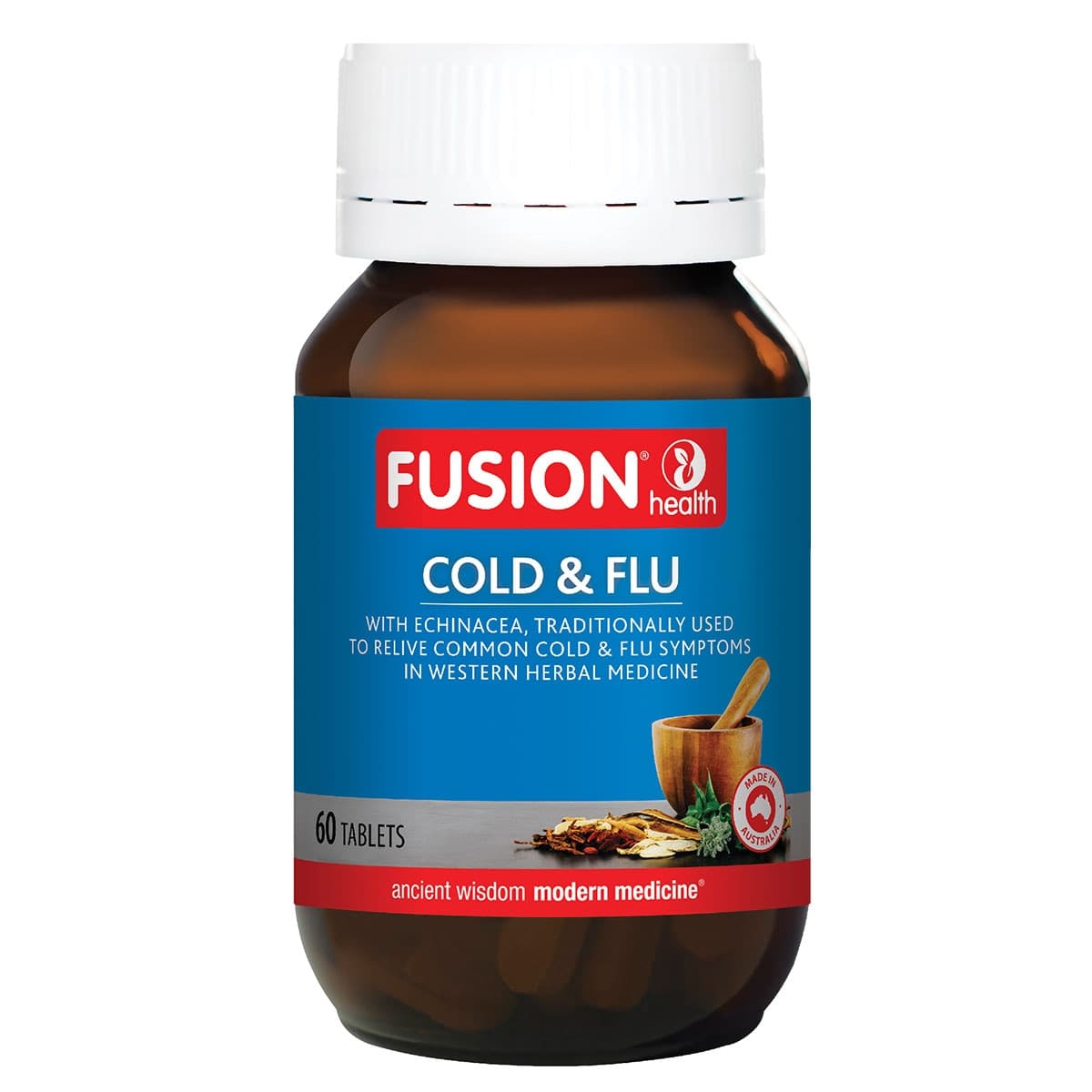 Thumbnail Fusion Health Cold & Flu 60 Tablets