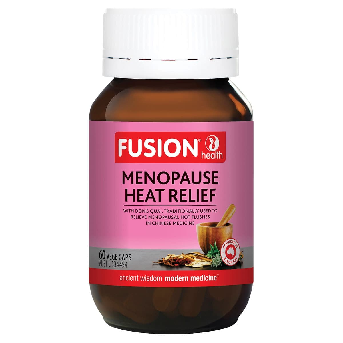 Fusion Health Menopause Heat Relief 60 Vegetarian Capsules