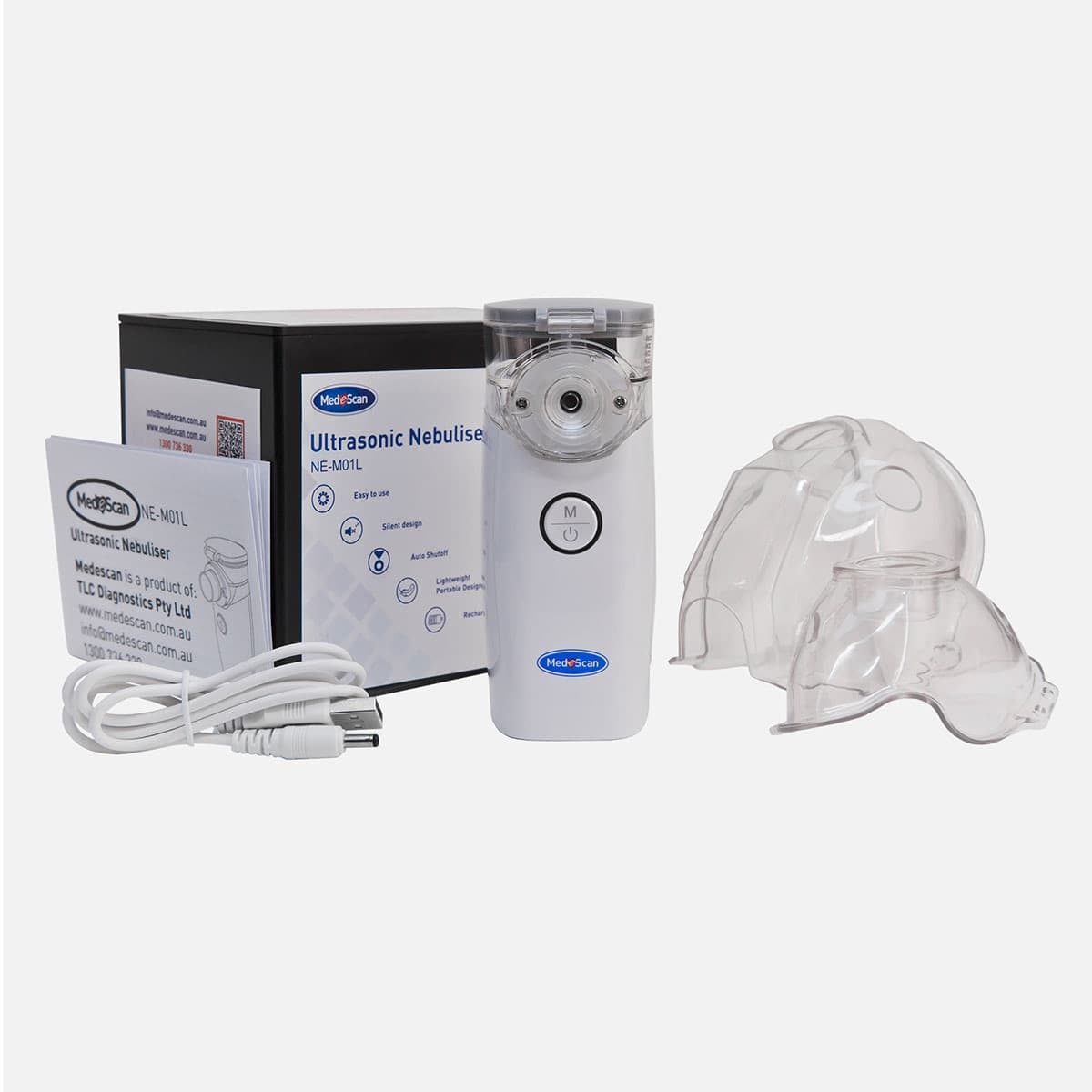 Thumbnail Medescan Ultrasonic Mini Mesh Nebuliser