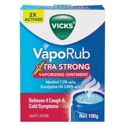 Vicks Vaporub Xtra Strong 100G