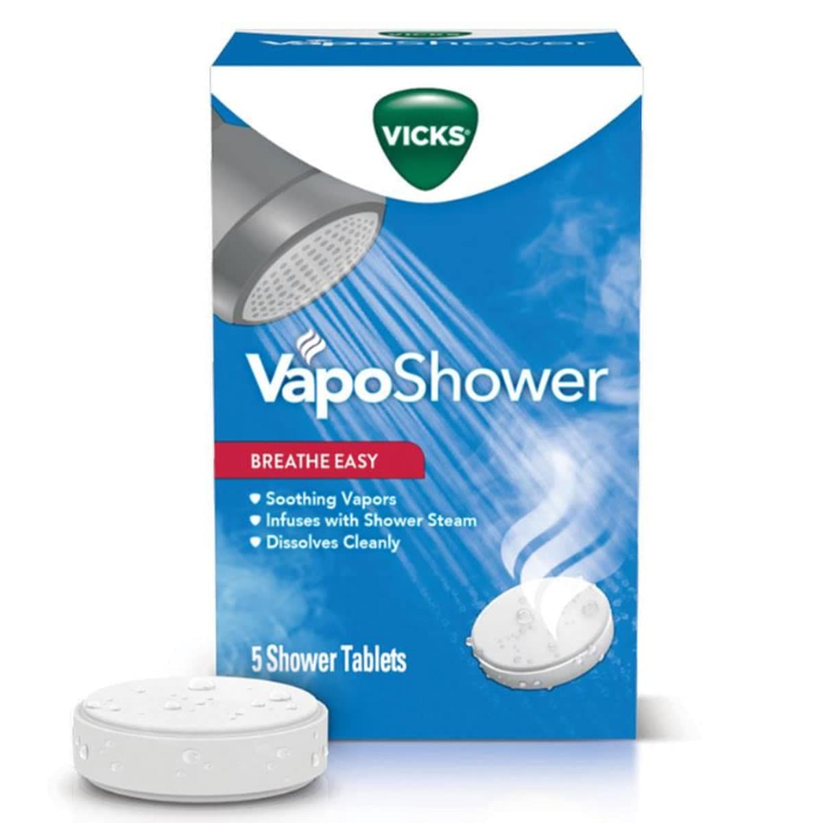 Vicks Vaposhower Shower Tablets 5 Pack