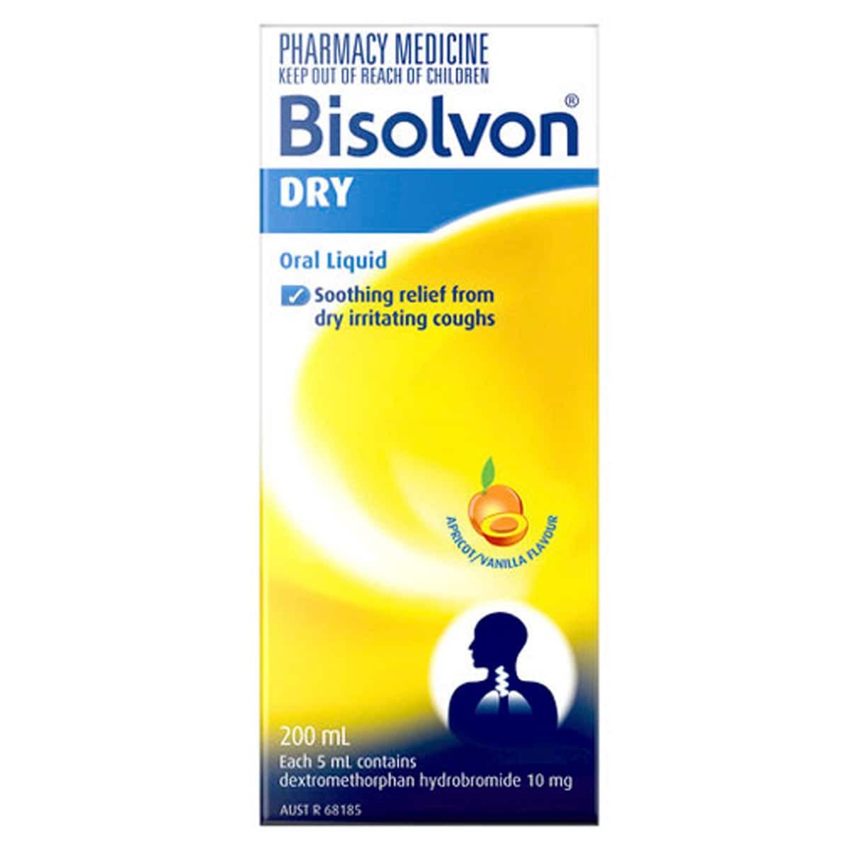 Bisolvon Dry Cough Liquid 200ml