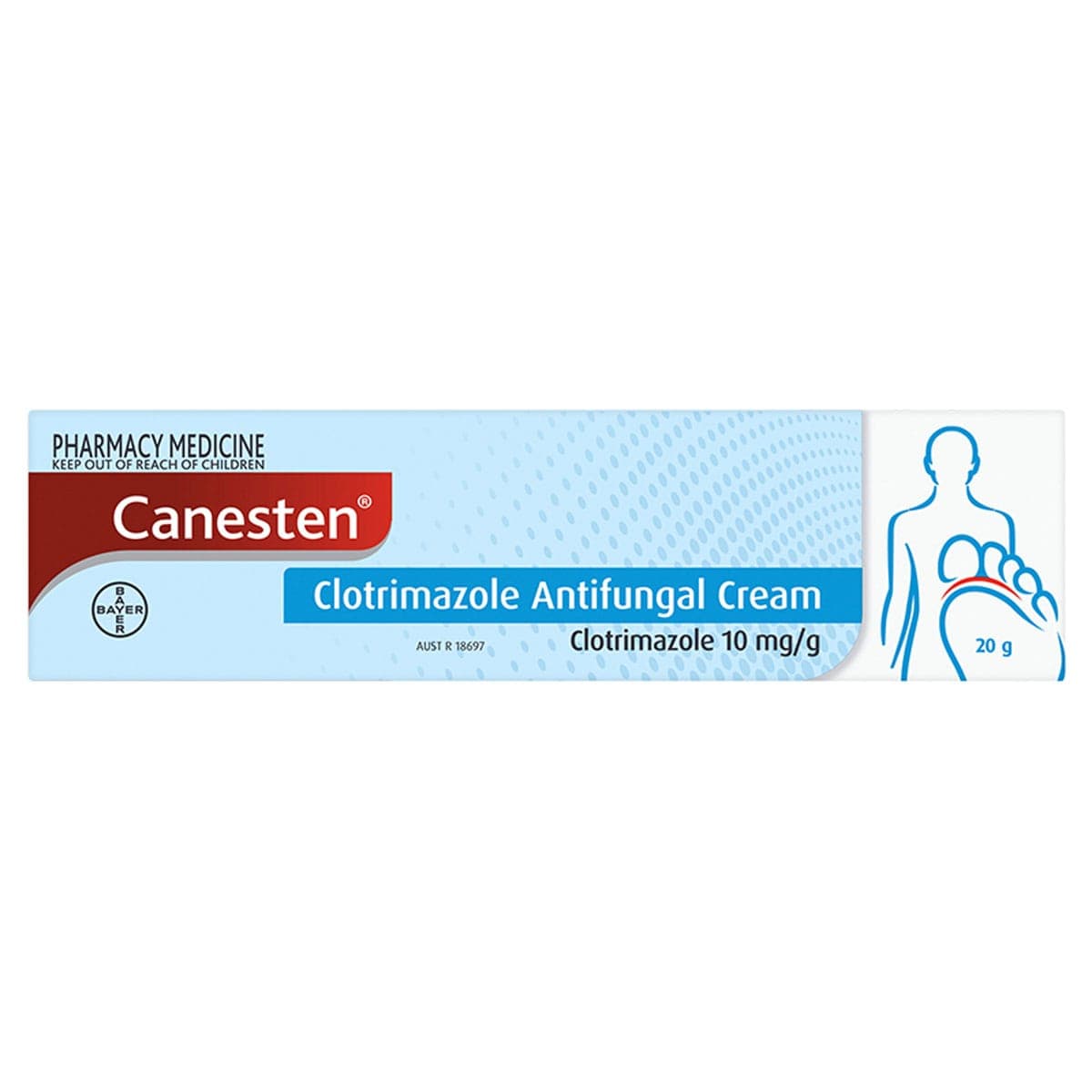 Canesten Clotrimazole Anti-Fungal Cream 20g