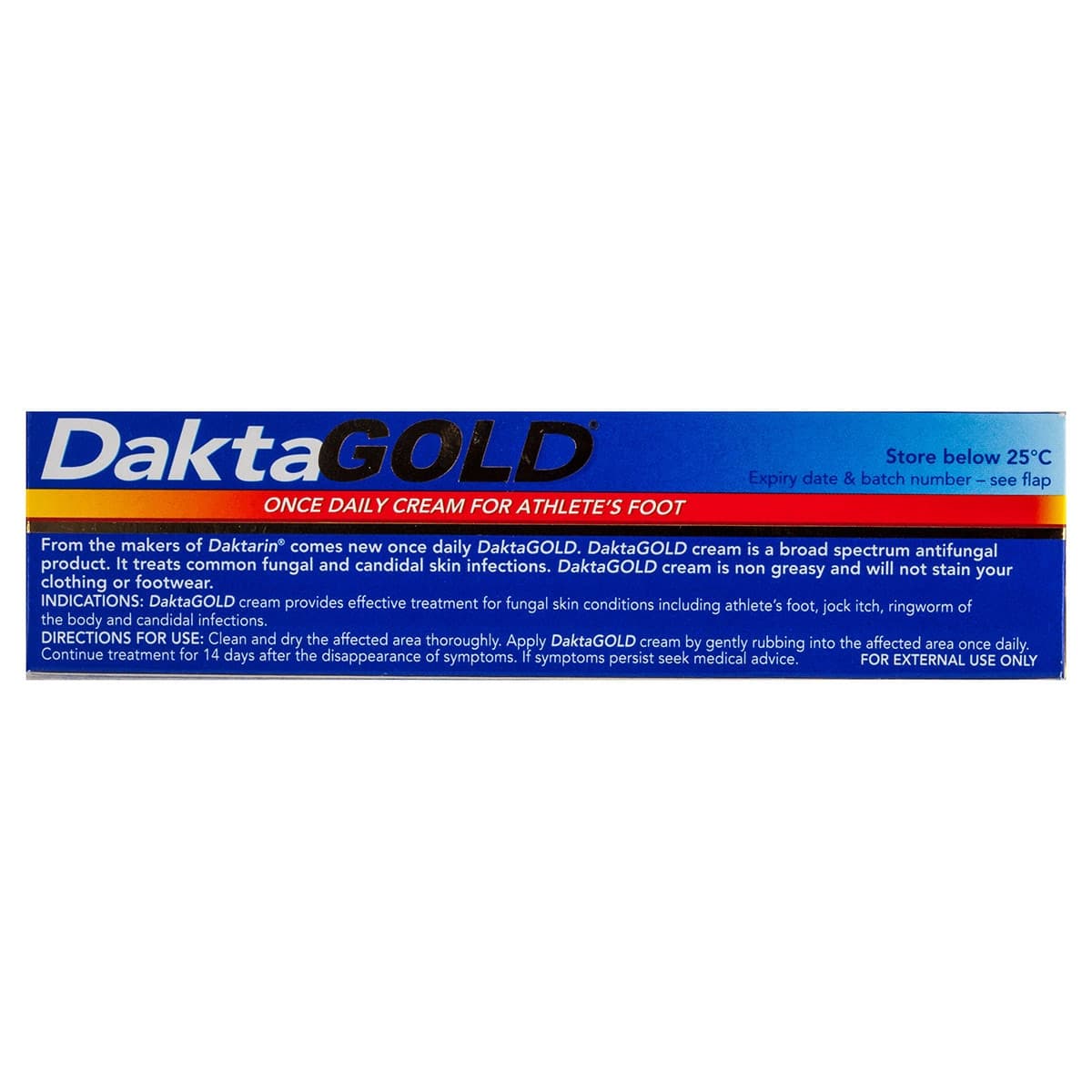 Thumbnail Daktagold Once Daily Cream for Athletes Foot 30g