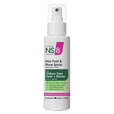 Ns8 Deo Foot Fresh Spray Aluminium Free 100Ml