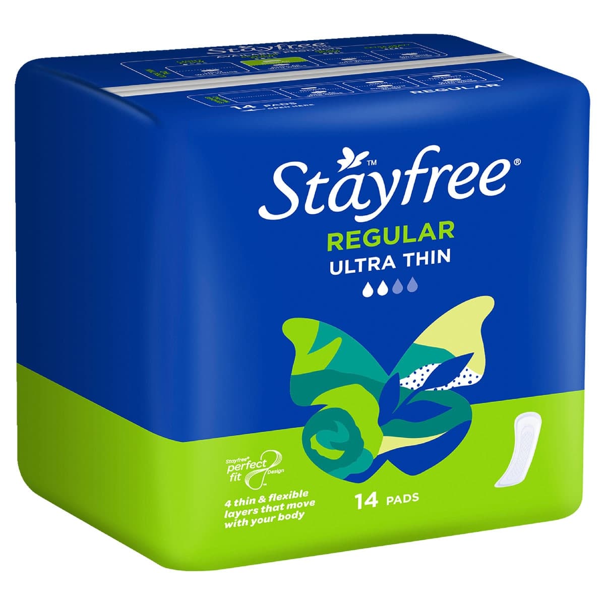 Thumbnail Stayfree Ultra Thin Regular No Wings 14 Pack