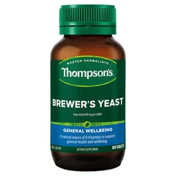 Thompsons Brewers Yeast 100 Tablets