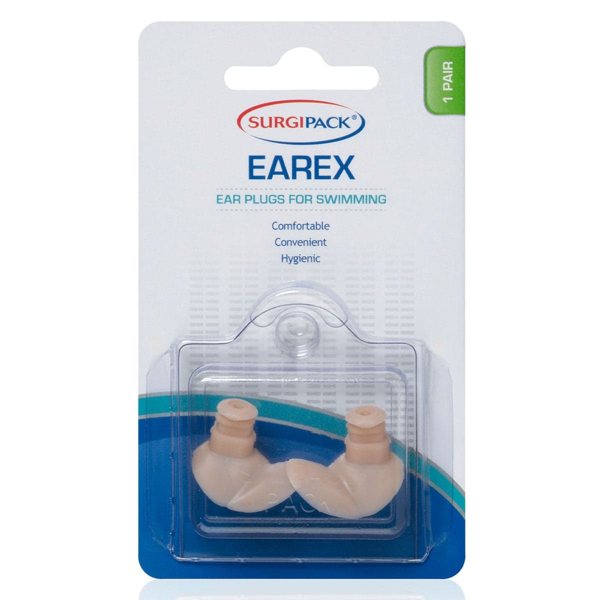 Thumbnail Surgipack Earex Ear Plug For Swimming 1 Pair