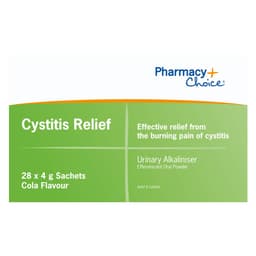 Pharmacy Choice Cystitis Relief 28 Sachets