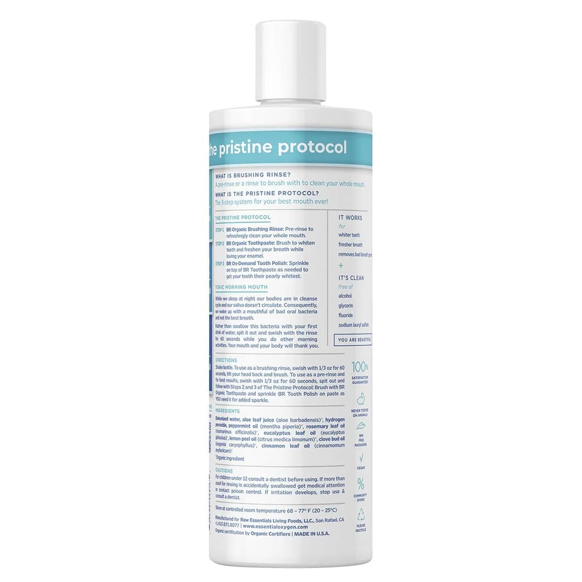 Thumbnail Essential Oxygen Br Brushing Rinse Peppermint 473Ml