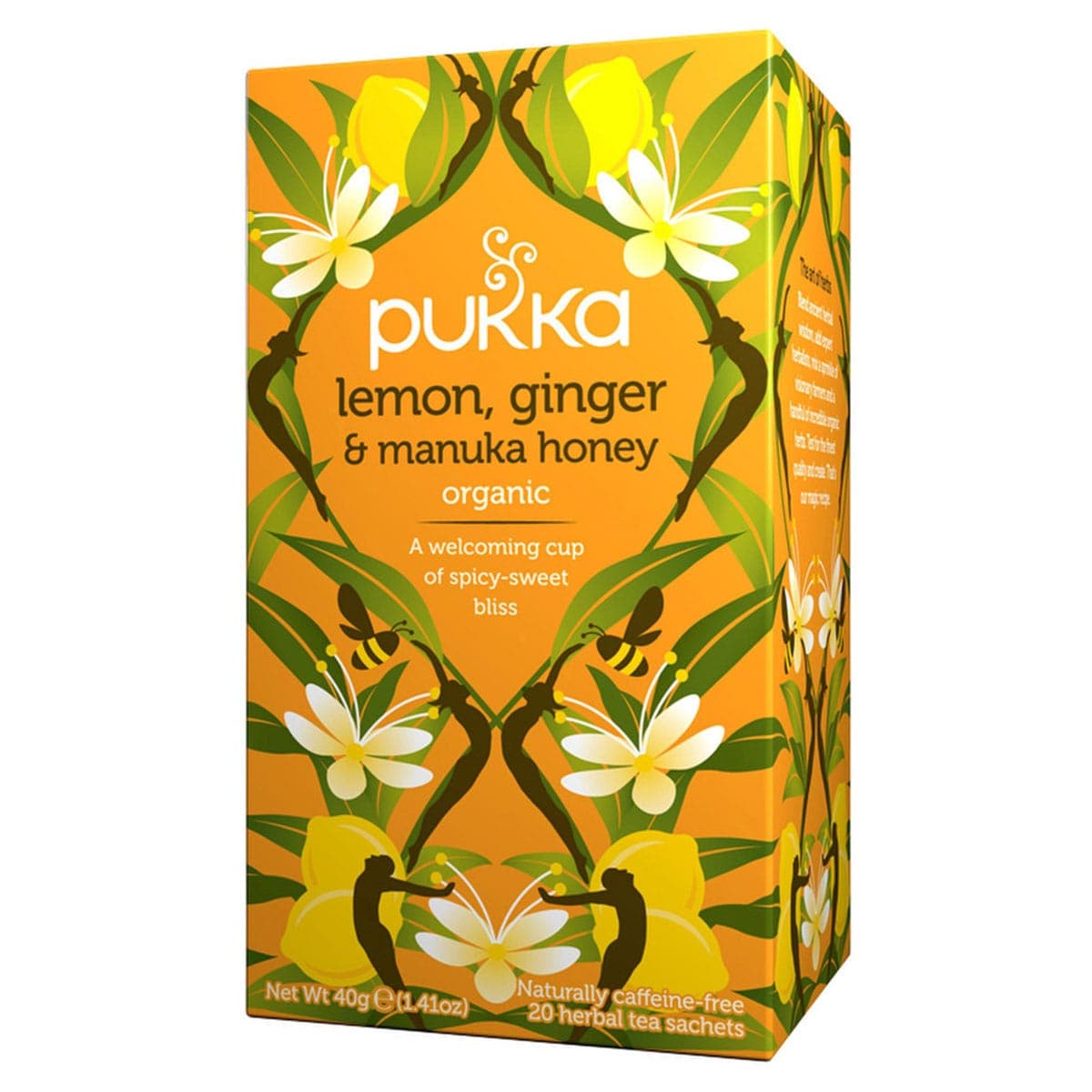 Thumbnail Pukka Lemon Ginger & Manuka Honey Tea Bags 20 Pack