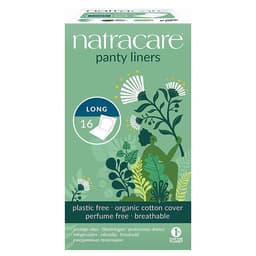 Natracare Panty Liners Long 16 Pack