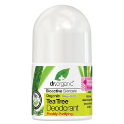 Dr Organic Tea Tree Deodorant Roll-On 50Ml