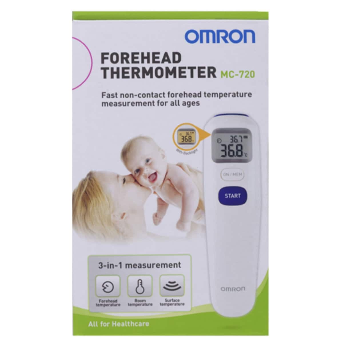 Omron Mc720 Forehead Thermometer