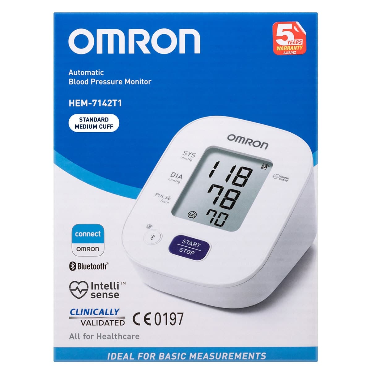 Omron Hem7142T1 Standard Blood Pressure Monitor