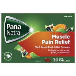 Pananatra Muscle Pain Relief 30 Capsules