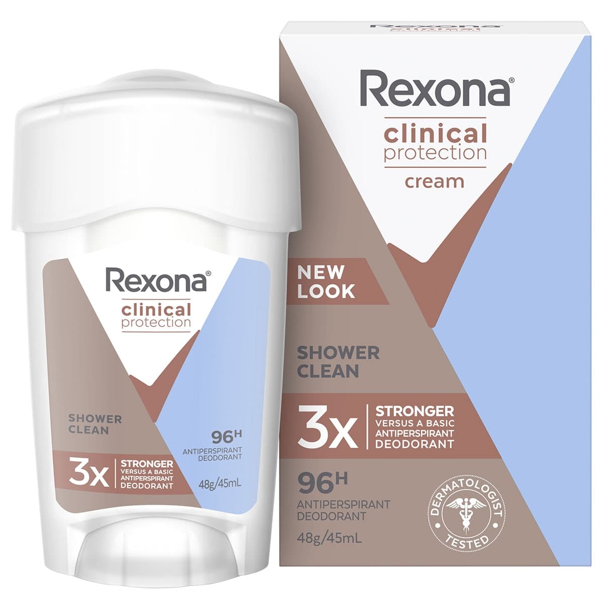 Rexona Women Clinical Protection Antiperspirant Shower Clean 45Ml