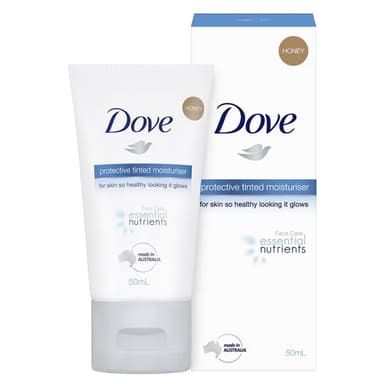 Dove Essential Nutrients Tinted Moisturiser Honey Spf15 50Ml