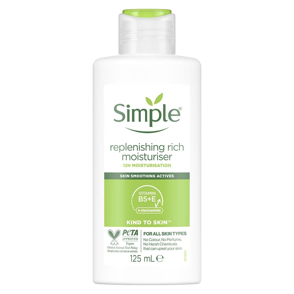 Simple Kind To Skin Replenishing Rich Moisturiser 125Ml