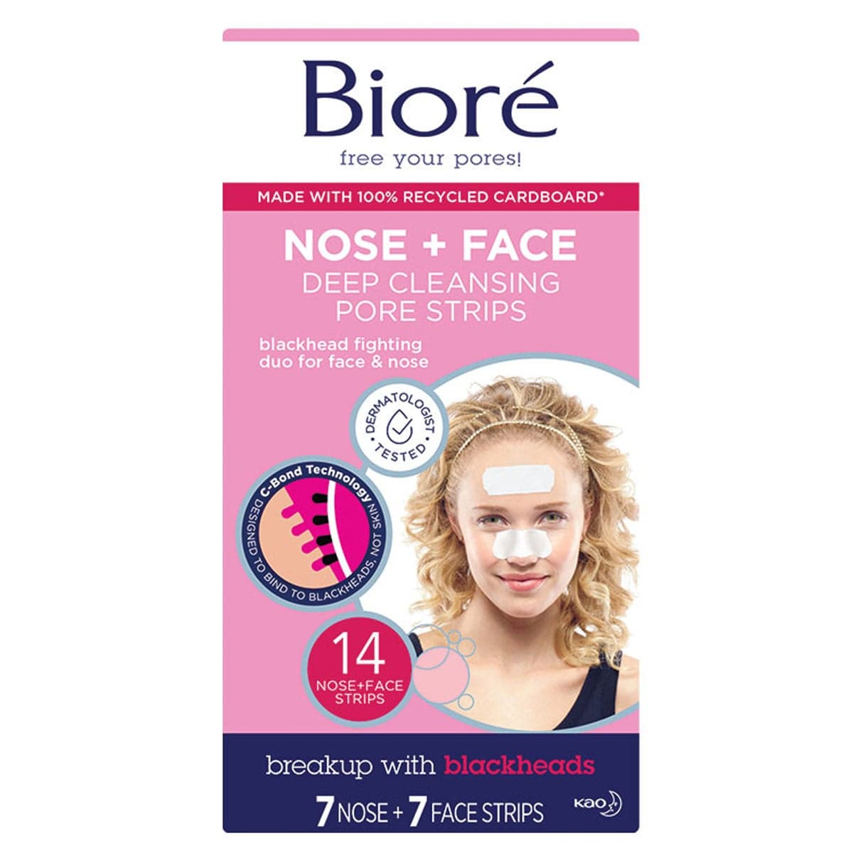 Biore Deep Cleansing Pore Strips Combo Pack 14 Strips