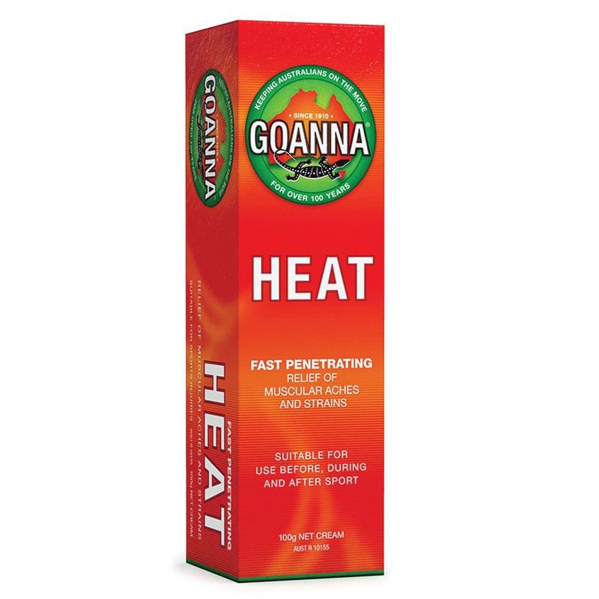 Goanna Heat Muscular Aches & Pains Relief Cream 100G