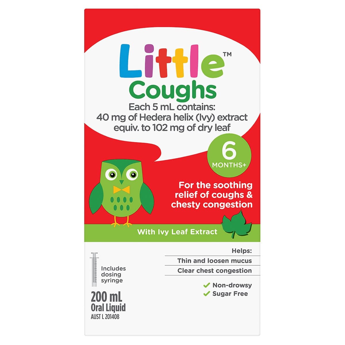 Little Coughs For Babies 6 Months+ 200Ml