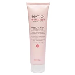 Natio Rosewater Cream-Gel Face Cleanser 100Ml